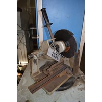 Angle grinder on foot HITACHI